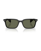 Brunel Sunglasses - Black/Green Polarized - Ray-Ban