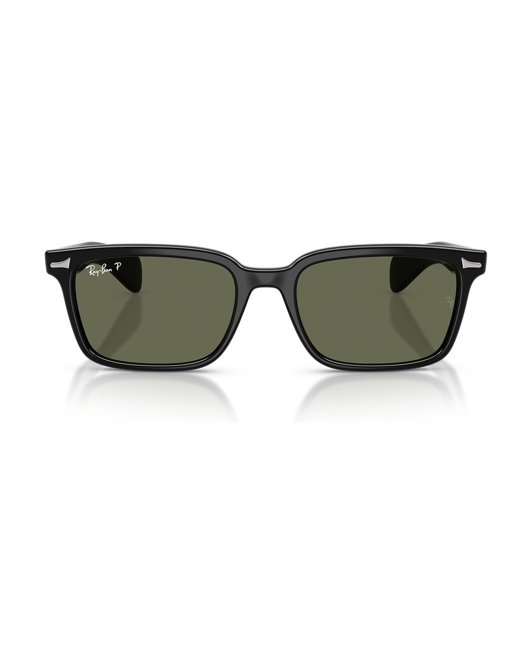 Brunel Sunglasses - Black/Green Polarized - Ray-Ban