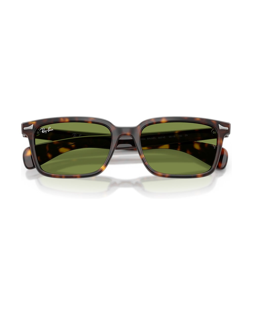 Brunel Sunglasses - Havana/Green - Ray-Ban