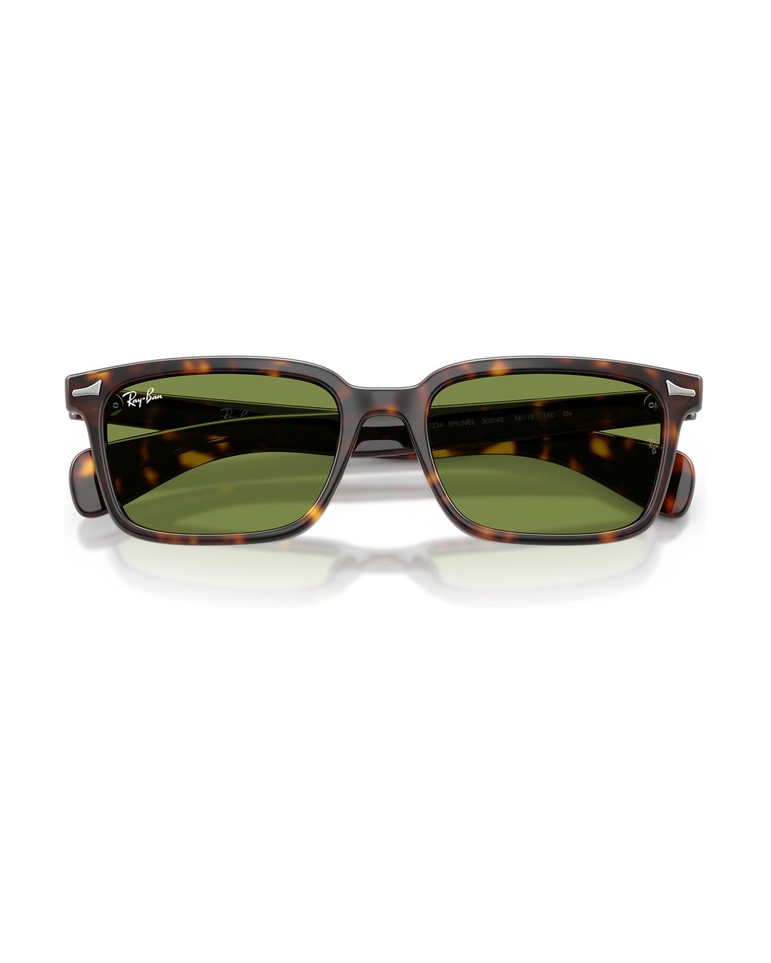 Brunel Sunglasses - Havana/Green - Ray-Ban