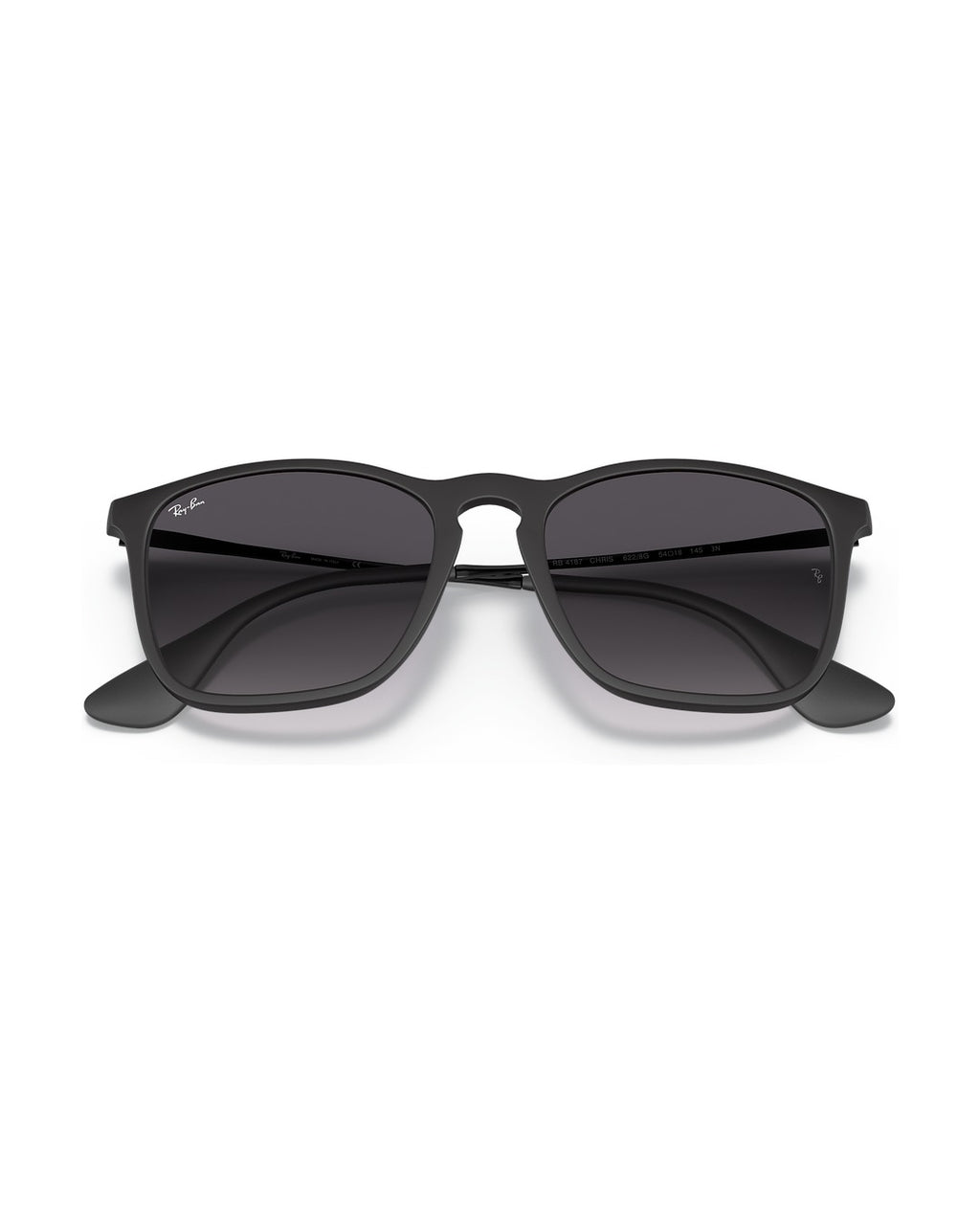 Chris Sunglasses - Rubber Black/Grey Gradient - Ray-Ban