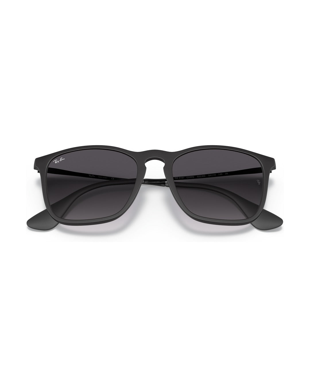 Chris Sunglasses - Rubber Black/Grey Gradient - Ray-Ban