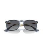 Chris Sunglasses - Transparent Blue/Grey Polarized - Ray-Ban