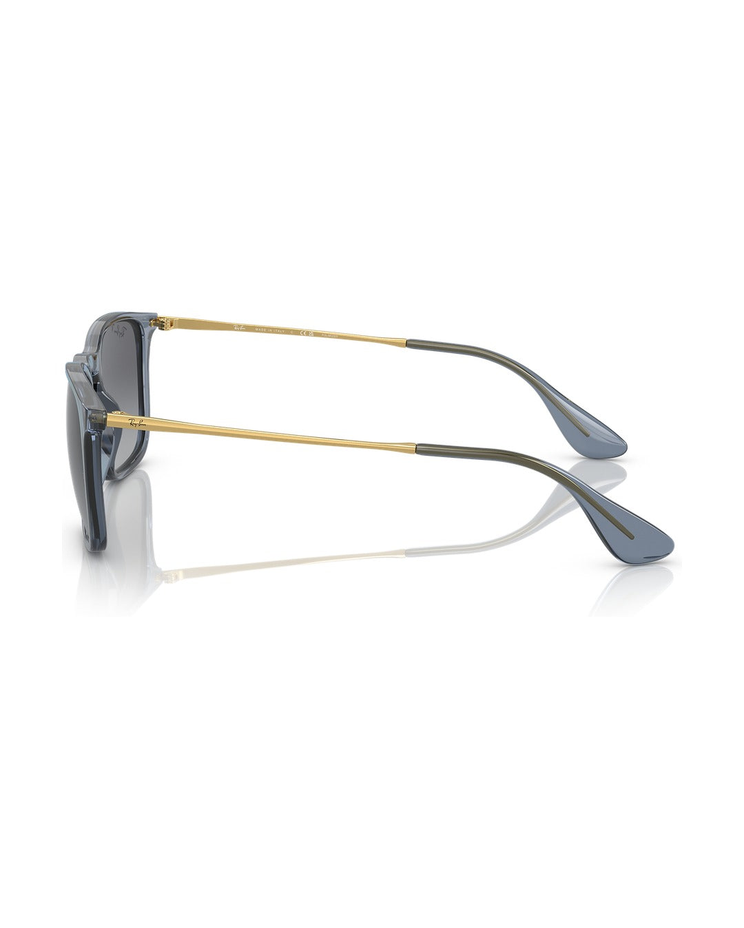 Chris Sunglasses - Transparent Blue/Grey Polarized - Ray-Ban