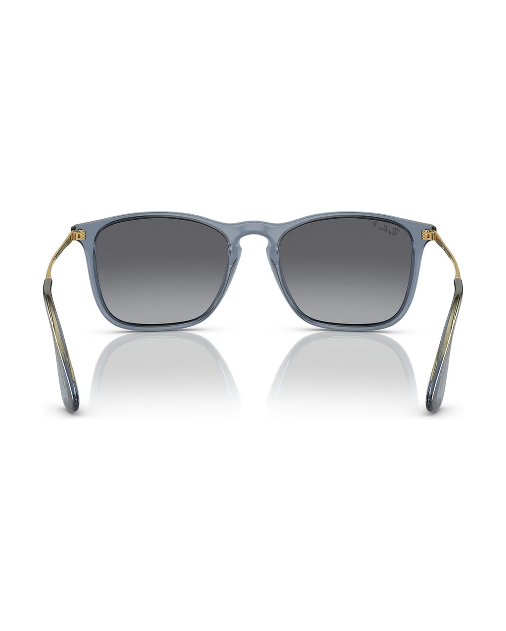 Chris Sunglasses - Transparent Blue/Grey Polarized - Ray-Ban