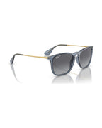 Chris Sunglasses - Transparent Blue/Grey Polarized - Ray-Ban