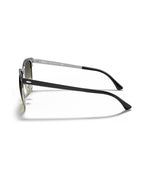 Clubmaster Metal Sunglasses - Black On Silver/Grey Gradient - Ray-Ban