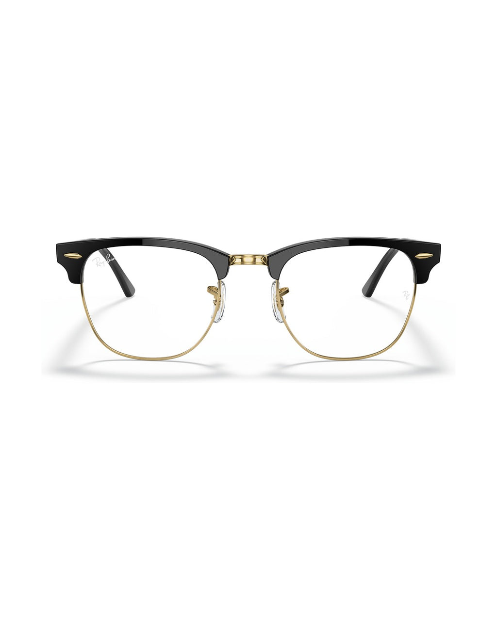 Clubmaster Sunglasses - Black/Clear - Ray-Ban