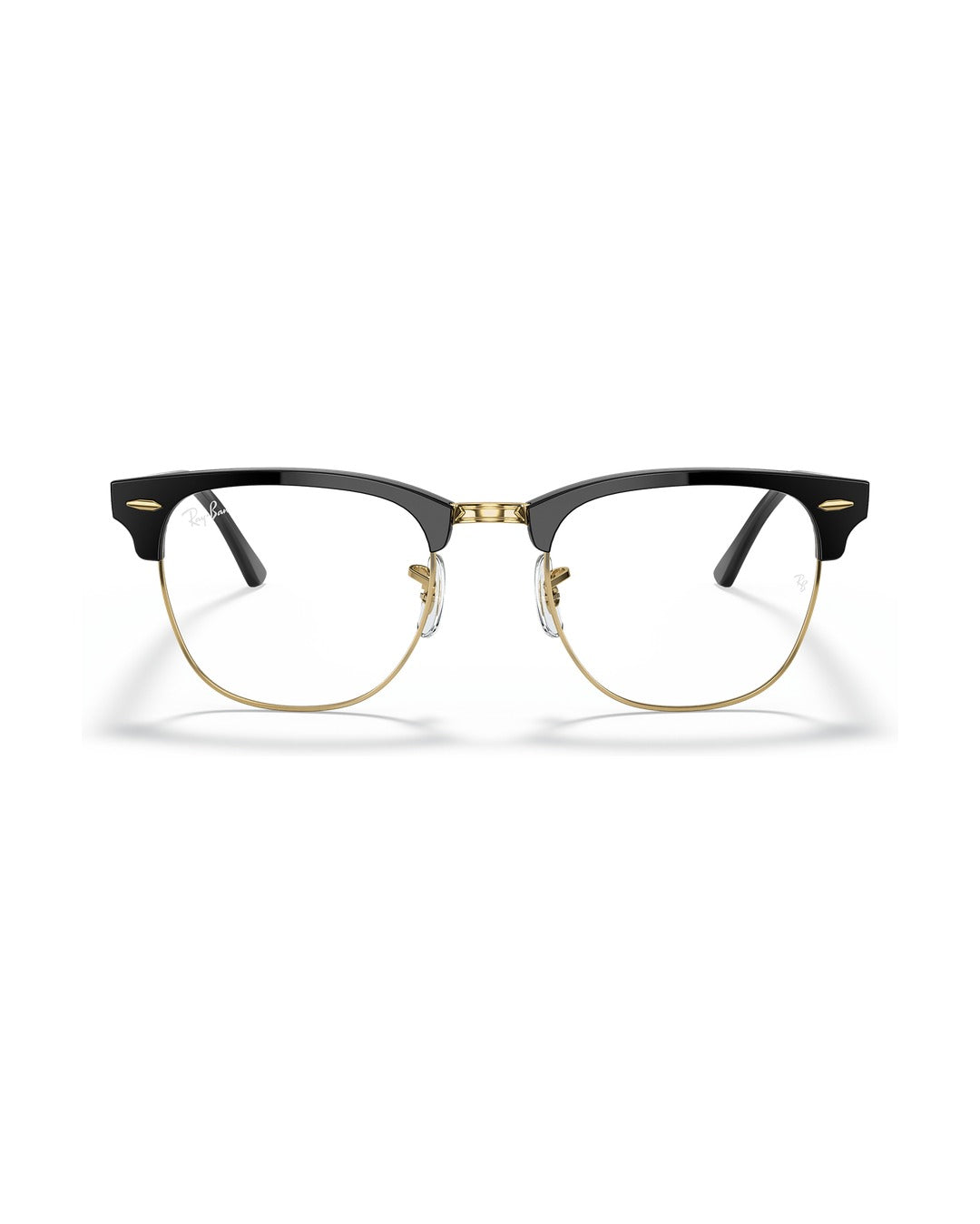 Clubmaster Sunglasses - Black/Clear - Ray-Ban