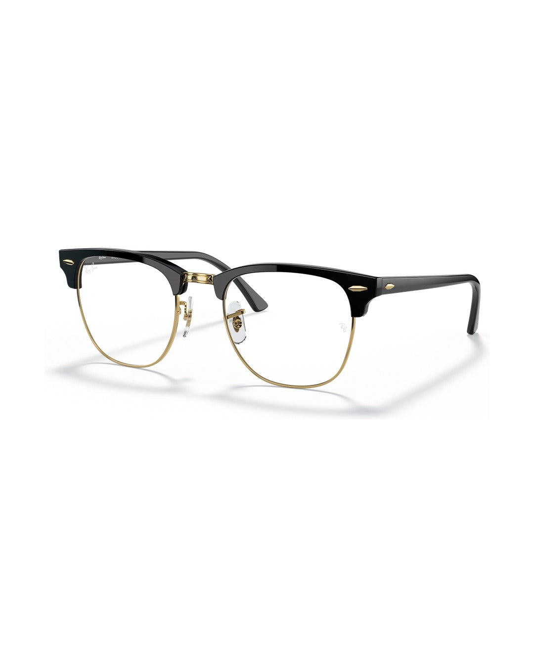 Clubmaster Sunglasses - Black/Clear - Ray-Ban