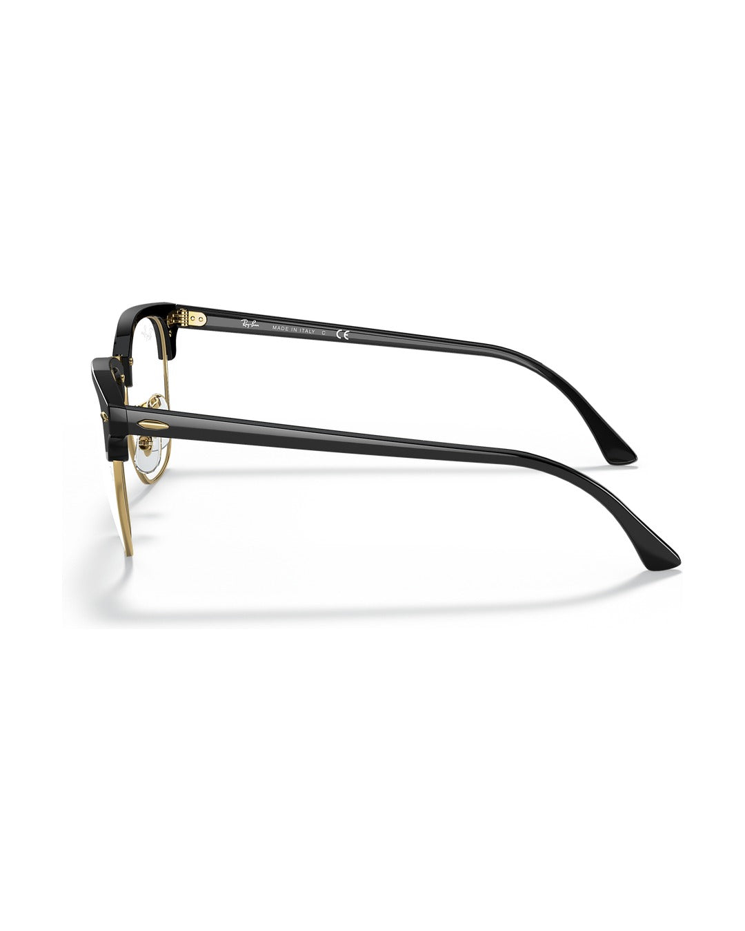 Clubmaster Sunglasses - Black/Clear - Ray-Ban