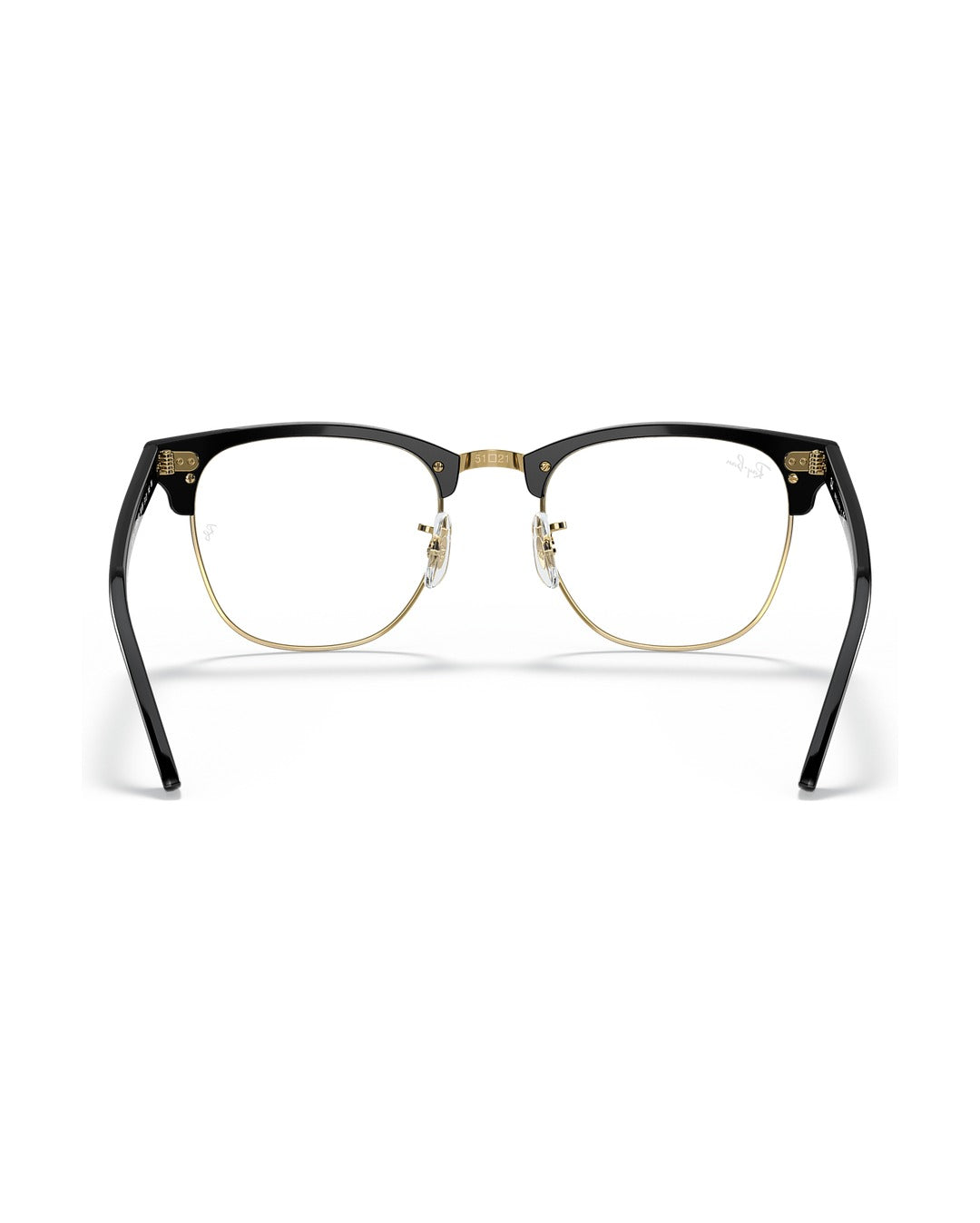 Clubmaster Sunglasses - Black/Clear - Ray-Ban
