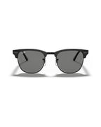 Clubmaster Sunglasses - Black/Dark Grey - Ray-Ban