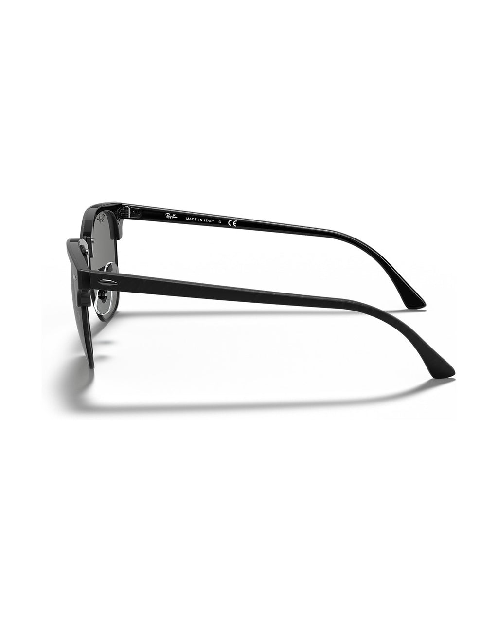 Clubmaster Sunglasses - Black/Dark Grey - Ray-Ban