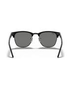 Clubmaster Sunglasses - Black/Dark Grey - Ray-Ban