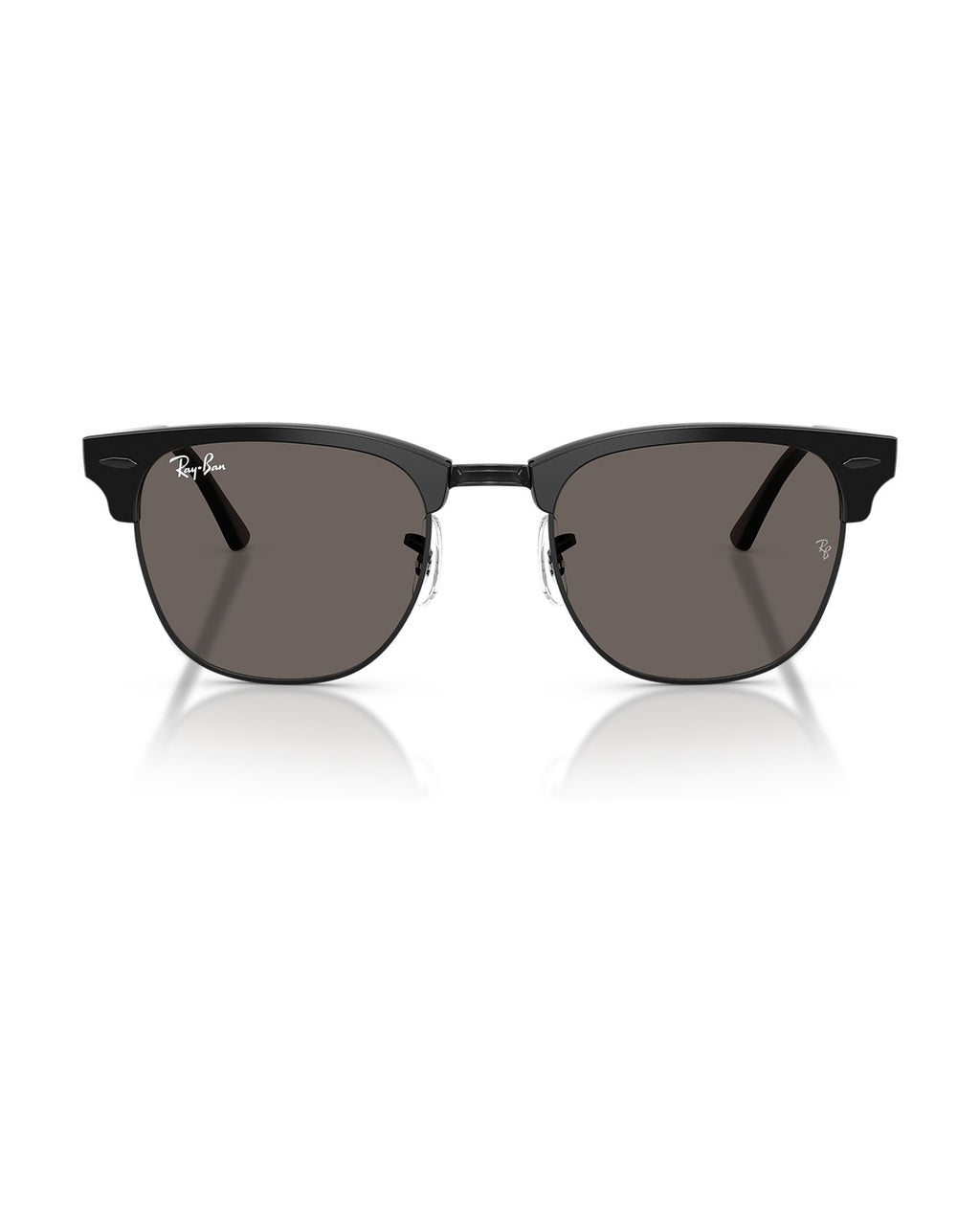 Clubmaster Sunglasses - Black On Black/Dark Grey - Ray-Ban
