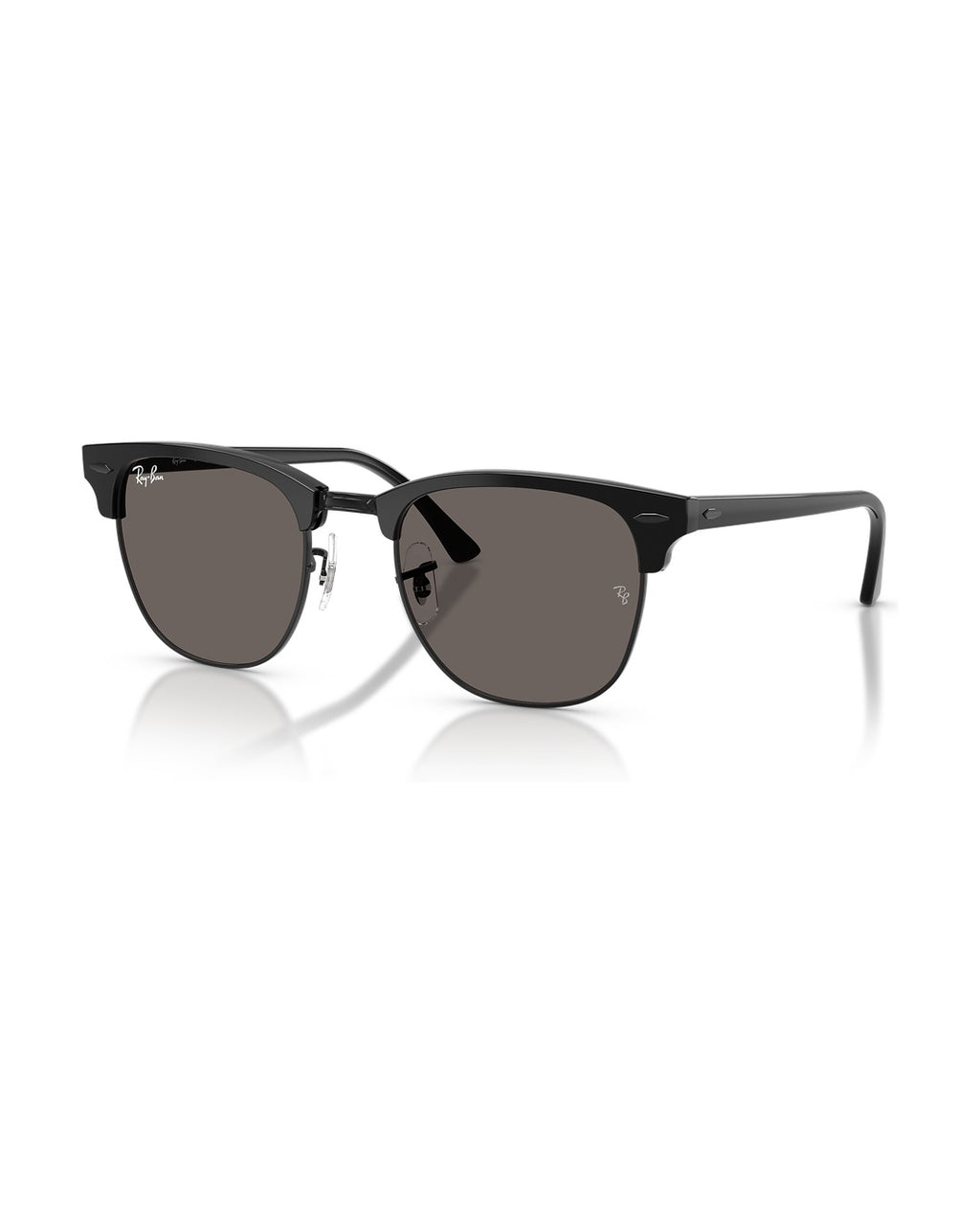 Clubmaster Sunglasses - Black On Black/Dark Grey - Ray-Ban