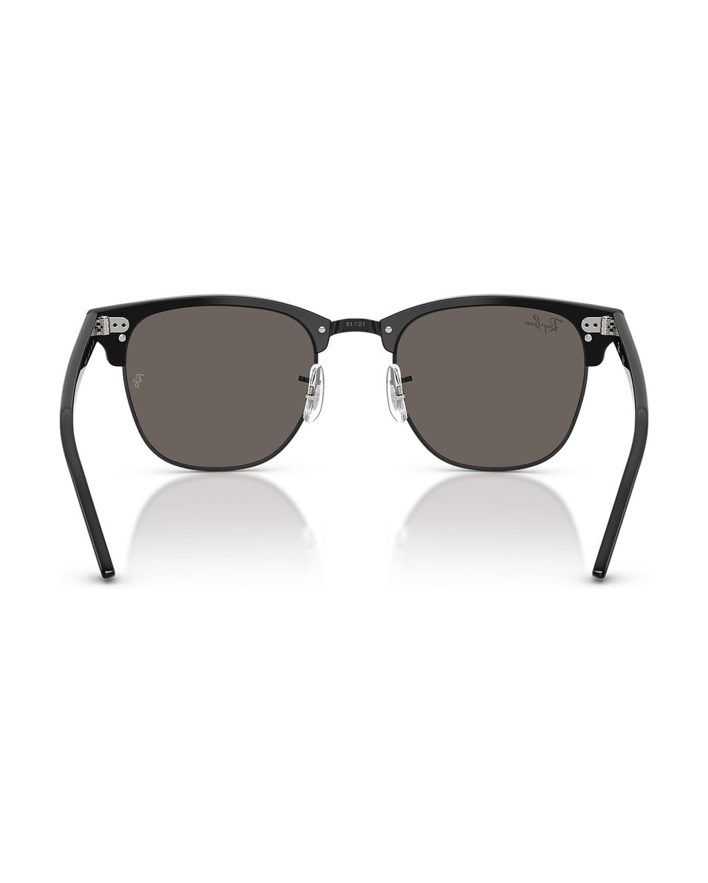 Clubmaster Sunglasses - Black On Black/Dark Grey - Ray-Ban
