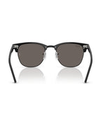 Clubmaster Sunglasses - Black On Black/Dark Grey - Ray-Ban