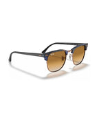 Clubmaster Sunglasses - Brown & Blue/Light Brown Gradient - Ray-Ban
