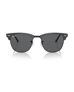 Clubmaster Sunglasses - Grey On Black/Dark Grey - Ray-Ban