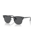 Clubmaster Sunglasses - Grey On Black/Dark Grey - Ray-Ban