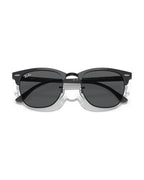 Clubmaster Sunglasses - Grey On Black/Dark Grey - Ray-Ban