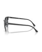 Clubmaster Sunglasses - Grey On Black/Dark Grey - Ray-Ban