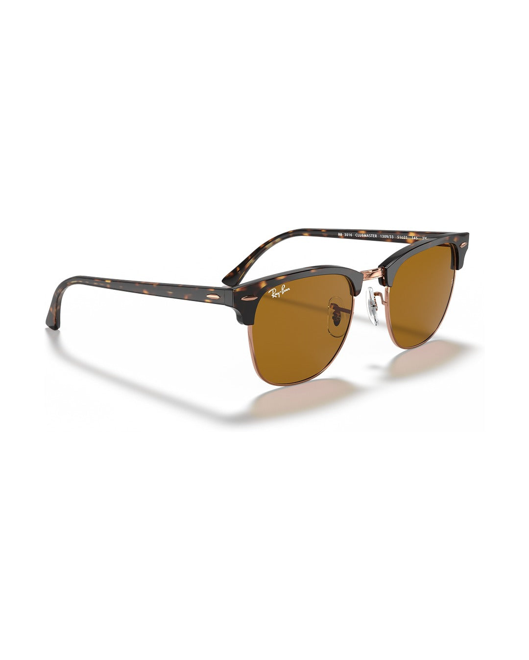 Clubmaster Sunglasses - Havana/B-15 Brown - Ray-Ban