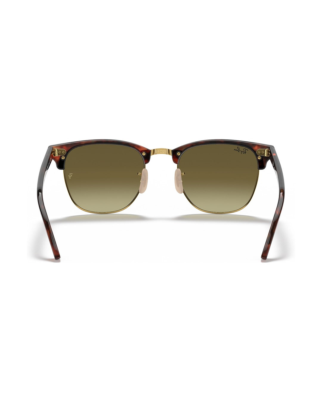 Clubmaster Sunglasses - Red Havana/Solid Color - Ray-Ban