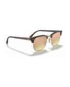 Clubmaster Sunglasses - Red Havana/Solid Color - Ray-Ban
