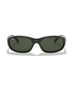 Daddy-O Sunglasses - Black/G-15 Green - Ray-Ban