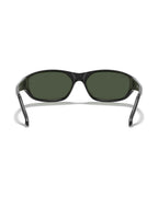 Daddy-O Sunglasses - Black/G-15 Green - Ray-Ban