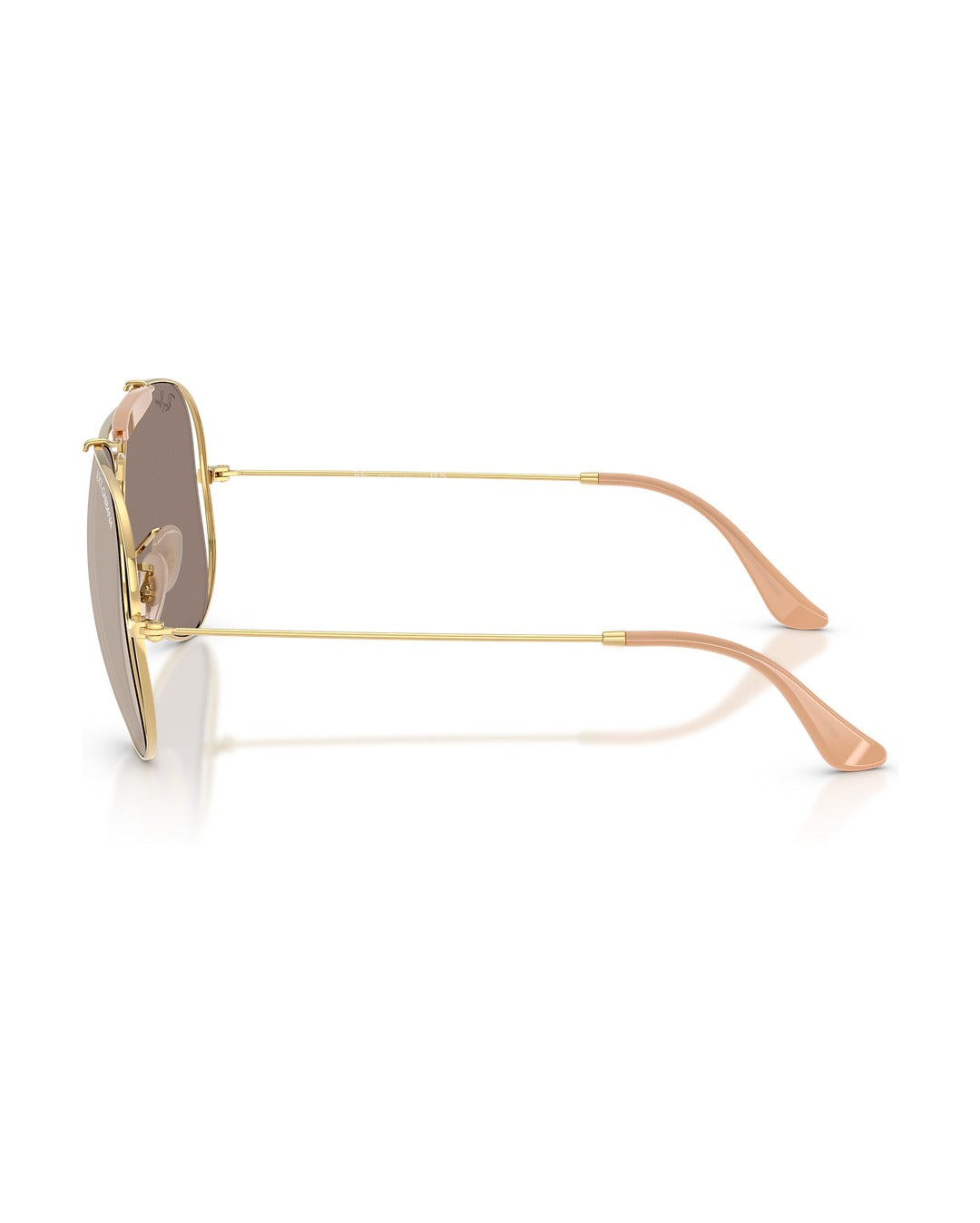Dolce&Gabbana Outdoorsman Sunglasses - Arista Gold/Clear Mirror White Gold - Ray-Ban