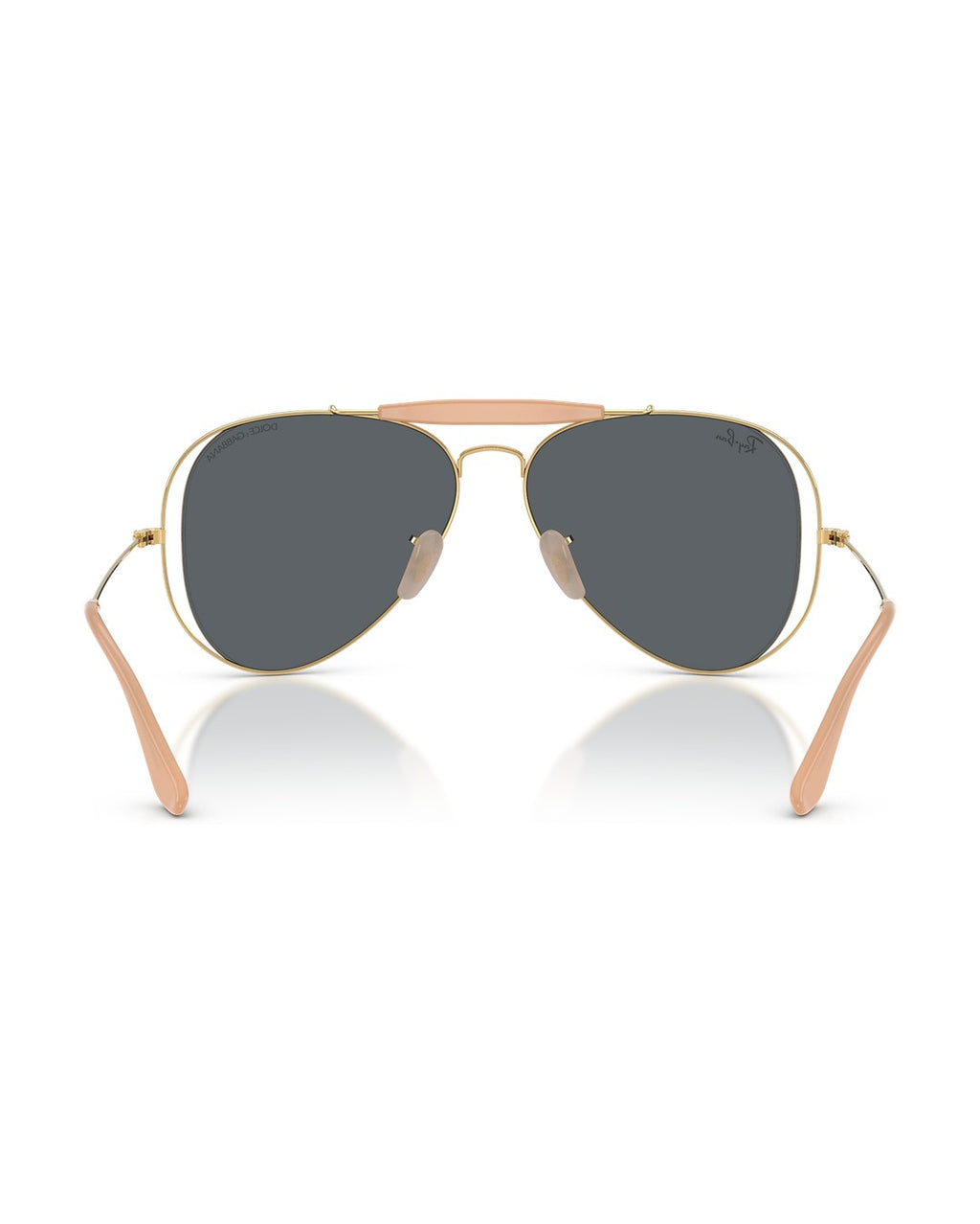 Dolce&Gabbana Outdoorsman Sunglasses - Arista Gold/Dark Blue Mirror Blue - Ray-Ban