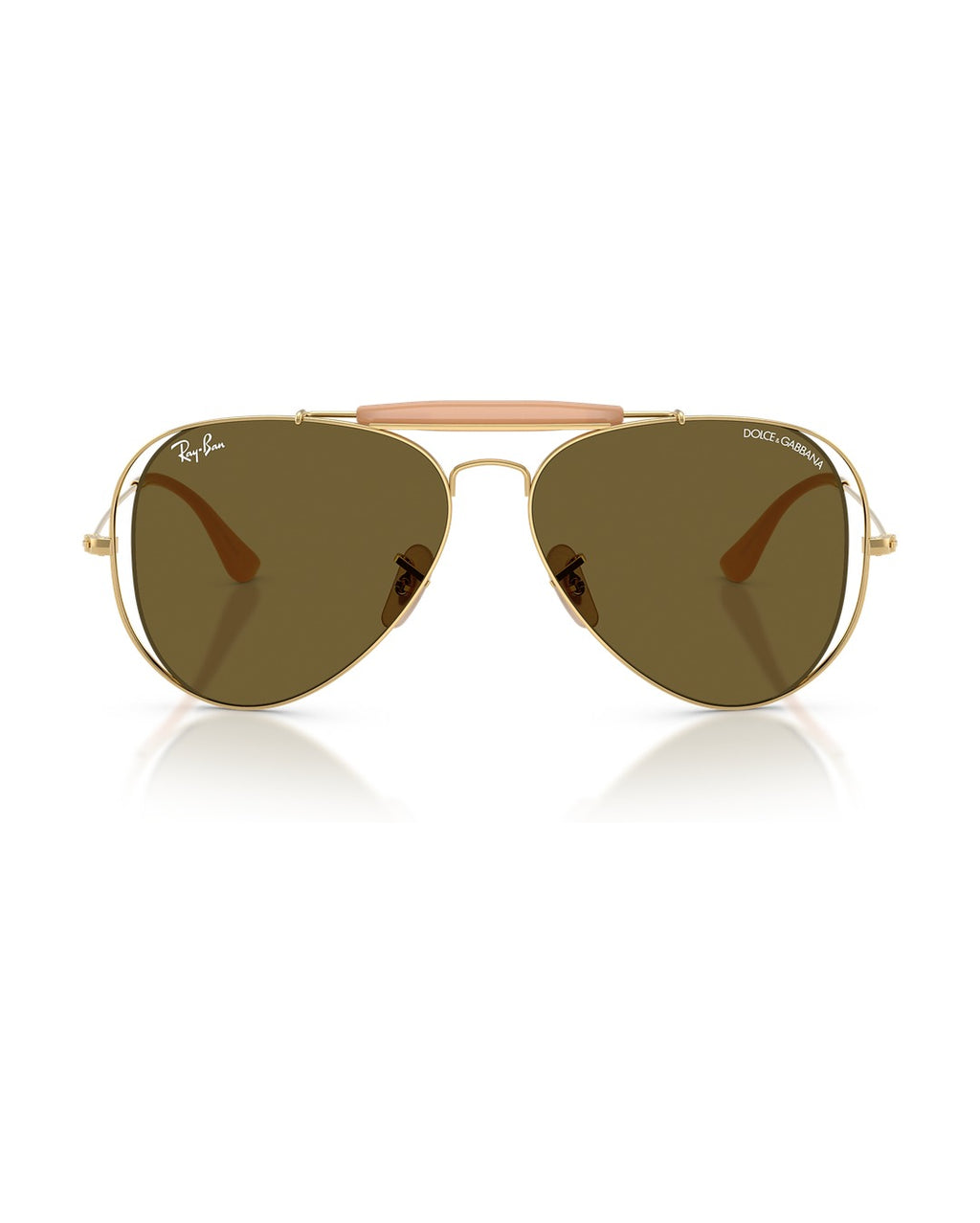 Dolce&Gabbana Outdoorsman Sunglasses - Arista Gold/Dark Brown - Ray-Ban