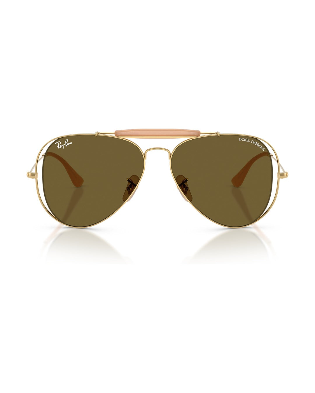 Dolce&Gabbana Outdoorsman Sunglasses - Arista Gold/Dark Brown - Ray-Ban