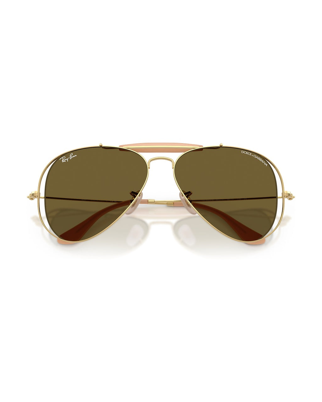 Dolce&Gabbana Outdoorsman Sunglasses - Arista Gold/Dark Brown - Ray-Ban