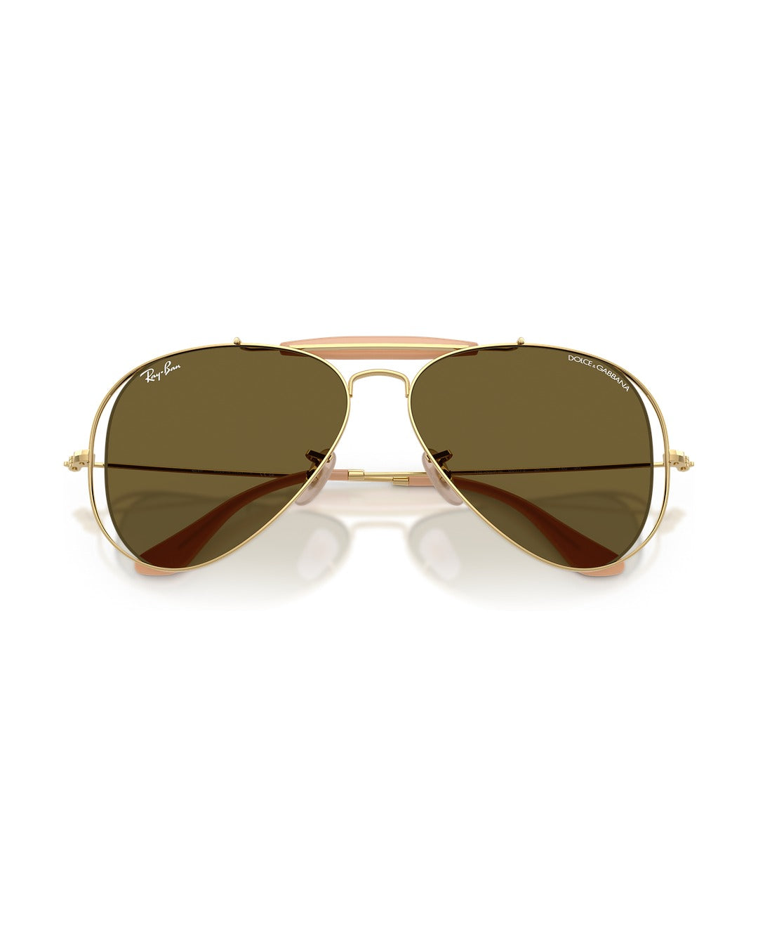 Dolce&Gabbana Outdoorsman Sunglasses - Arista Gold/Dark Brown - Ray-Ban