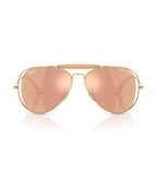 Dolce&Gabbana Outdoorsman Sunglasses - Arista Gold/Dark Brown Mirror Rose Gold - Ray-Ban