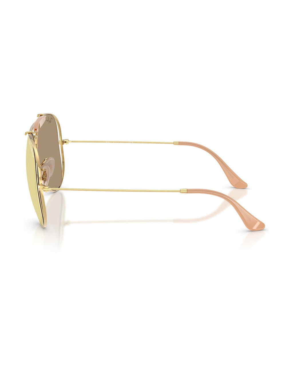 Dolce&Gabbana Outdoorsman Sunglasses - Arista Gold/Dark Brown Mirror Rose Gold - Ray-Ban