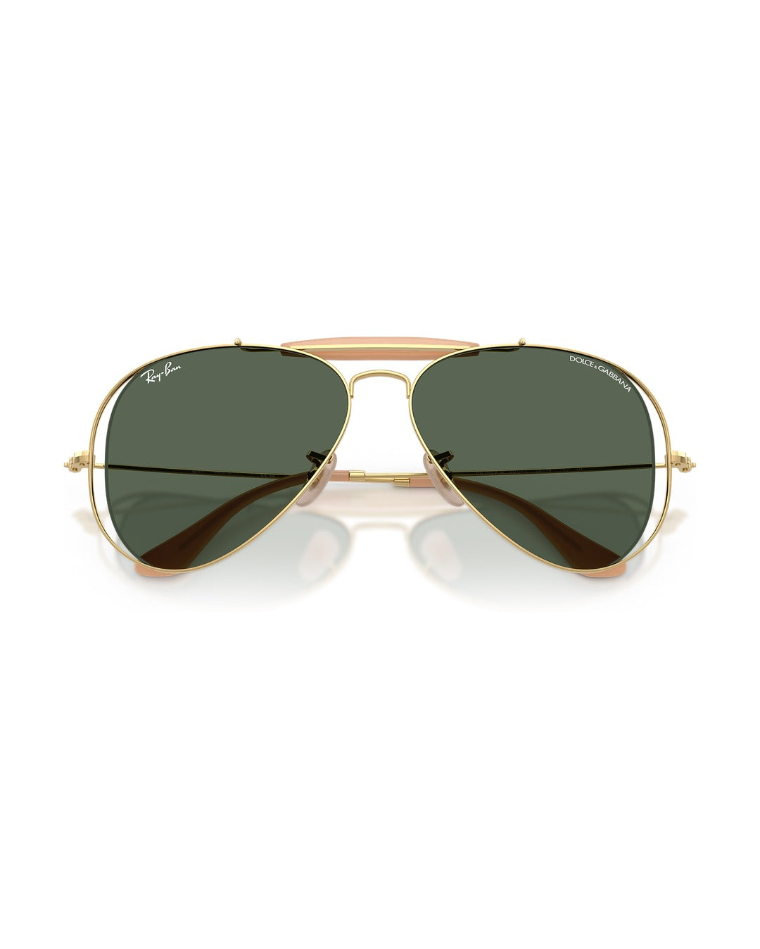 Dolce&Gabbana Outdoorsman Sunglasses - Arista Gold/Dark Green - Ray-Ban