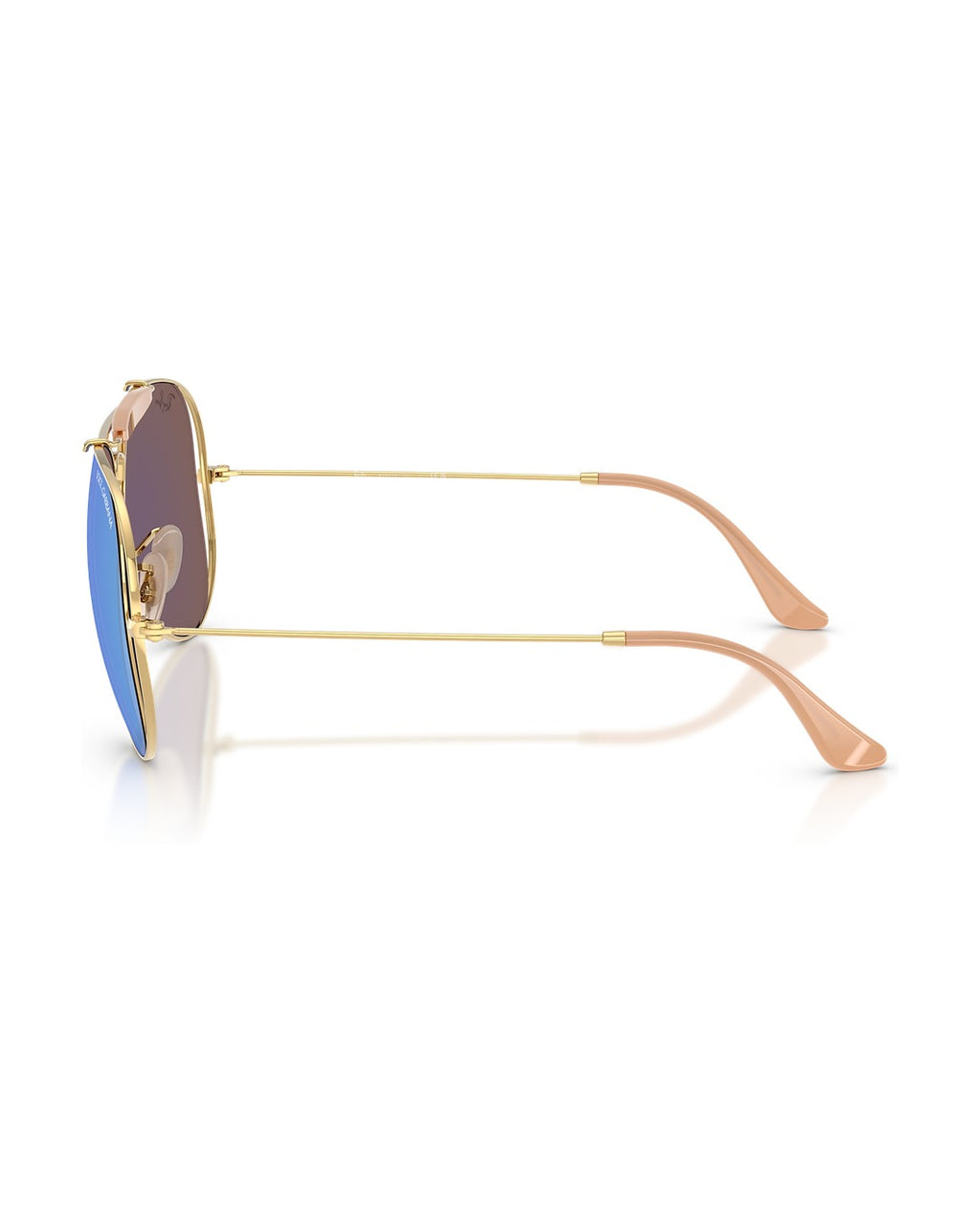Dolce&Gabbana Outdoorsman Sunglasses - Arista Gold/Green Mirror Blue - Ray-Ban