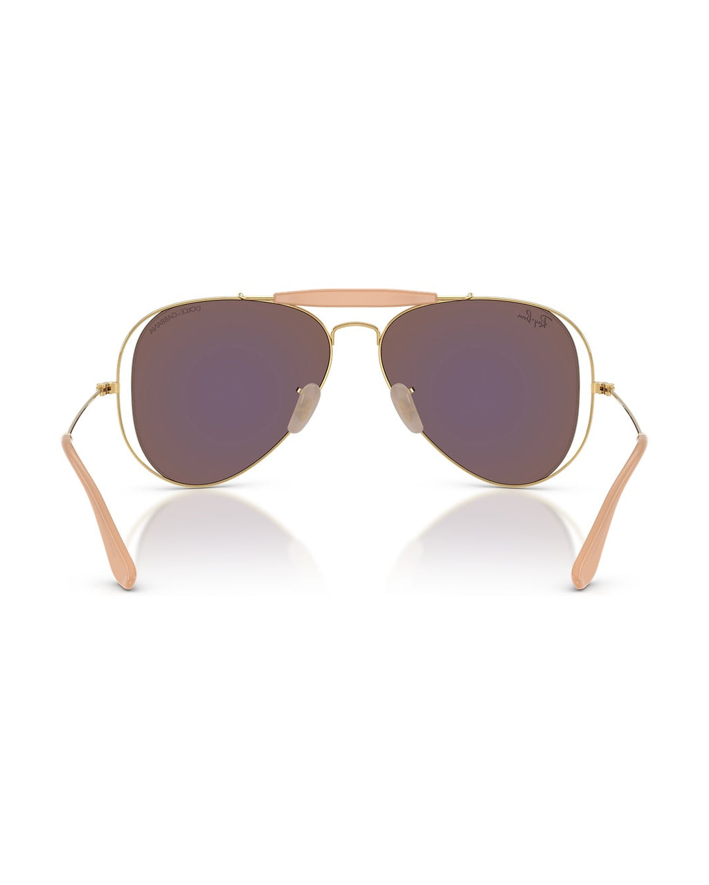 Dolce&Gabbana Outdoorsman Sunglasses - Arista Gold/Green Mirror Blue - Ray-Ban