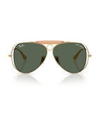 Dolce&Gabbana Shooter Sunglasses - Arista Gold/Dark Green - Ray-Ban