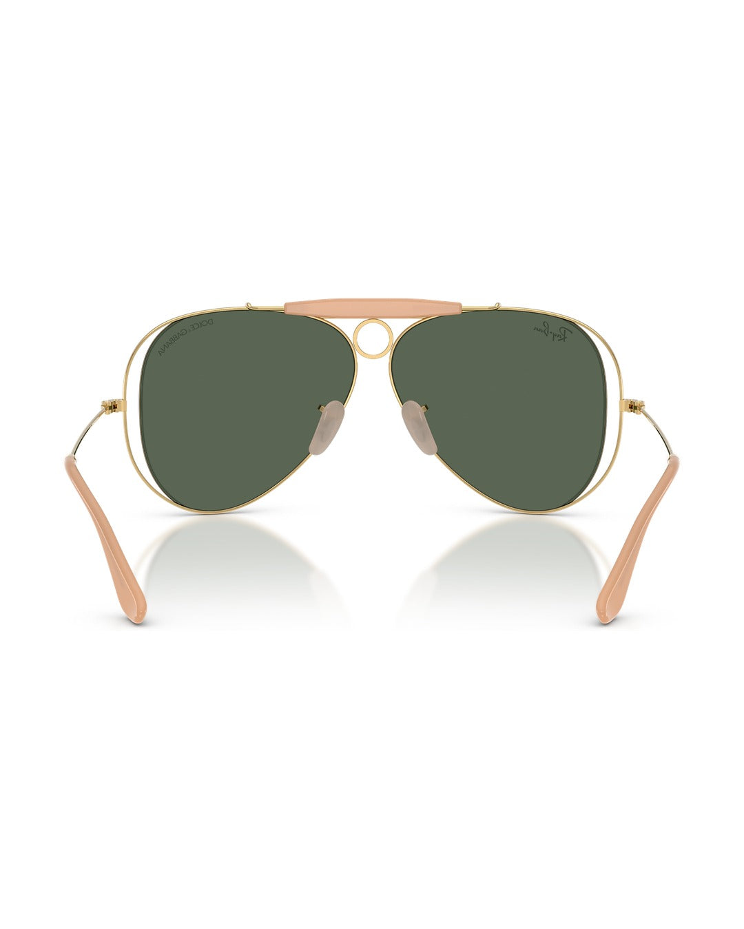 Dolce&Gabbana Shooter Sunglasses - Arista Gold/Dark Green - Ray-Ban
