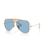 Dolce&Gabbana Shooter Sunglasses - Arista Gold/Light Blue - Ray-Ban