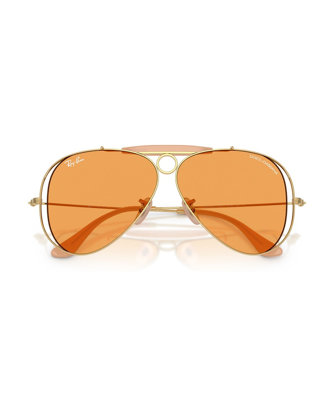 Dolce&Gabbana Shooter Sunglasses - Arista Gold/Orange - Ray-Ban