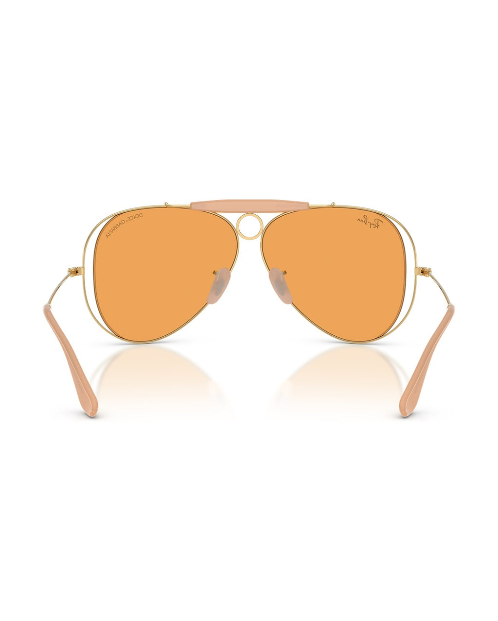 Dolce&Gabbana Shooter Sunglasses - Arista Gold/Orange - Ray-Ban