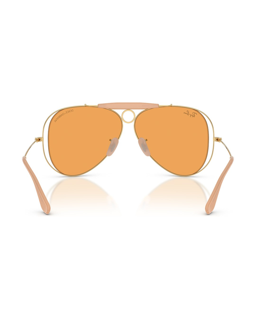 Dolce&Gabbana Shooter Sunglasses - Arista Gold/Orange - Ray-Ban